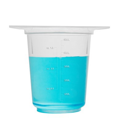 50ml, 100ml, 250ml, 400ml, 1000ml PP Trikotniki