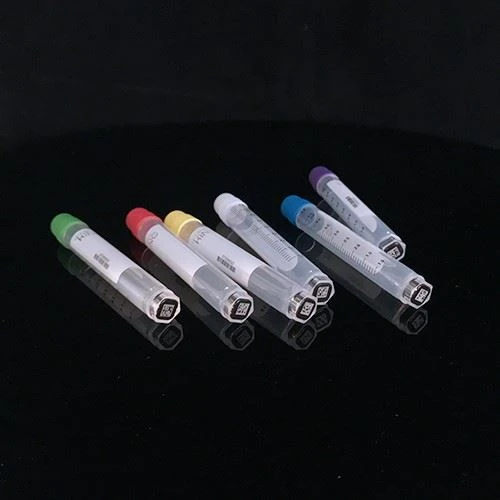 Self-Standing External Threads Multi Barcodes Cryogenic Vials High Standard Laboratory 0.5ml 1.0ml 1.5ml , 2.0ml, 5.0ml Multi Codes, Sterile, O-ring Free