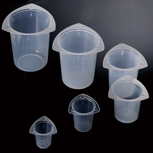 PP Autoclavable Beakers z oznakami mature 50ml 100ml 250ml 400ml 800ml 1000ml Breakers