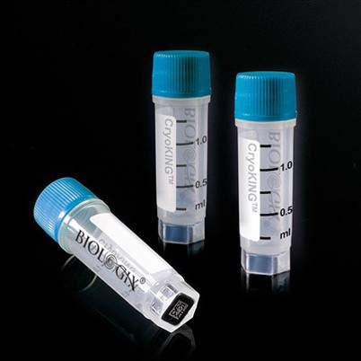 {{0}}.5ml 1,0ml 1,5ml Zunanji navoj Sterilni O-obroč Brez oblikovane 2D črtne kode Primerno za shranjevanje tekočega dušika Kriogene viale