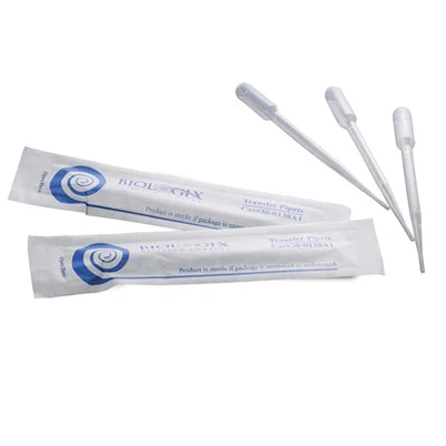 3 ml steriliranega ne-sterilnega steklenega stekla za enkratno uporabo
