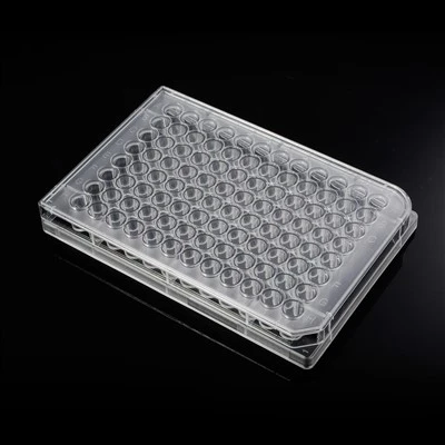 Plastična plošča za celične kulture, sterilna mikroplošča s 96 jamicami, laboratorijski potrošni material za plošče za celične kulture