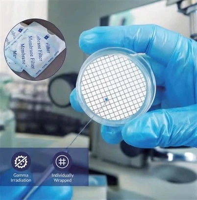 Mrežasti mikrobni membranski filtri in avtomatski membranski razdelilnik