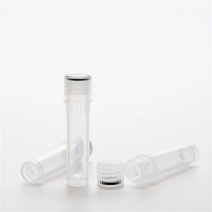 0.5ml 1.5ml 2.0ml External Thread Sterile RNAse & DNAse Free Cryovials